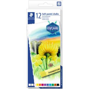 Pastele suche Staedtler, 12 kolorów